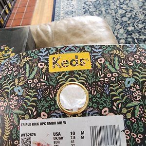 Womens Keds Rifle paper Co embroidered sneaker